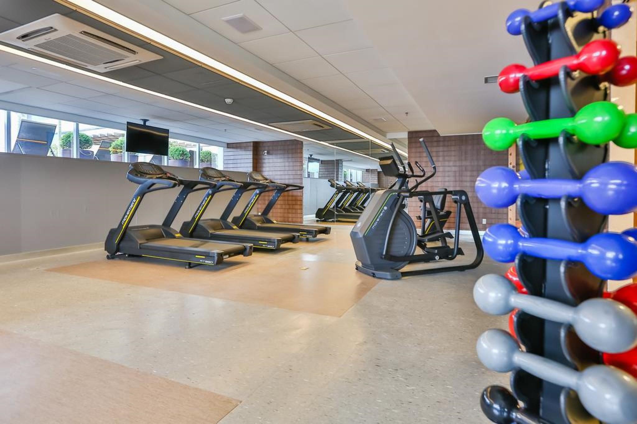 Transamerica Collection Goiania Ngoại thất bức ảnh The gym at the hotel
